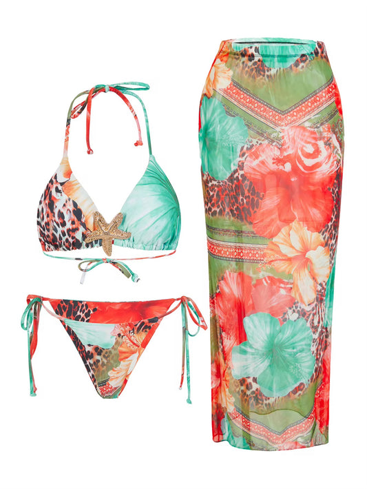 3 piece multicolor set